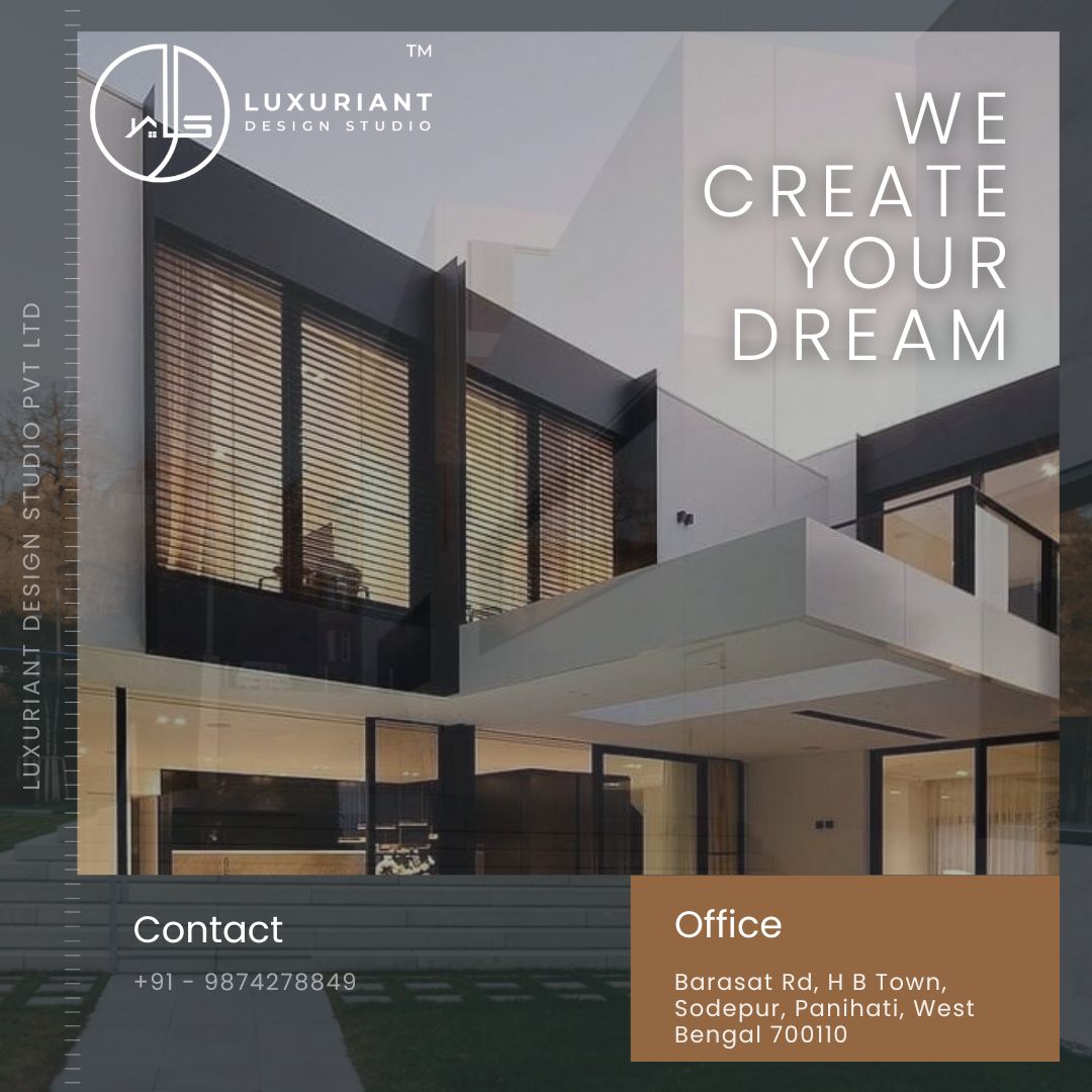 Bungalow Interior design by luxuriant design studio pvt ltd kolkata