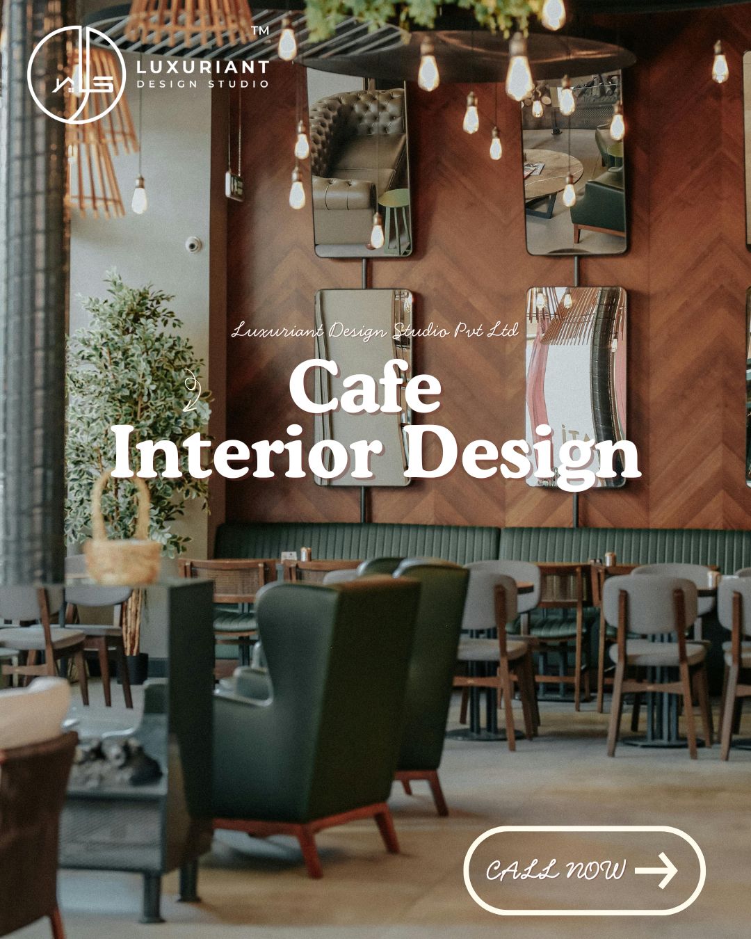 Cafe Interior design by luxuriant design studio pvt ltd-kolkata