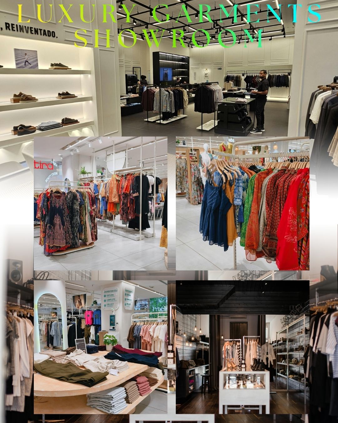 Luxury garments showroom design by luxuriant design studio pvt ltd kolkata