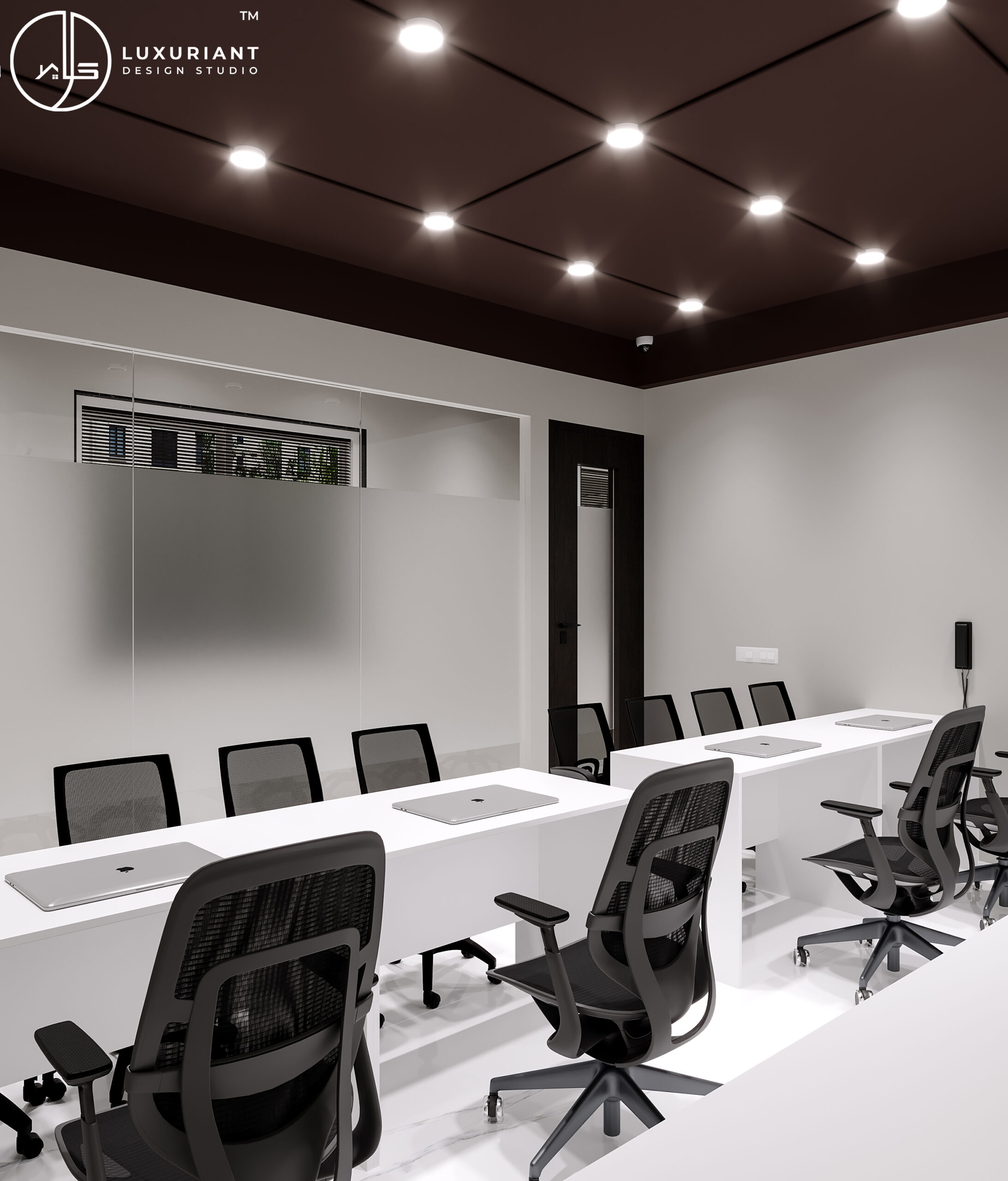 Modern Corporate Office interior Design for Chandra Udyog by Luxuriant Design Studio Pvt Ltd kolkata best and top interior designer (11)