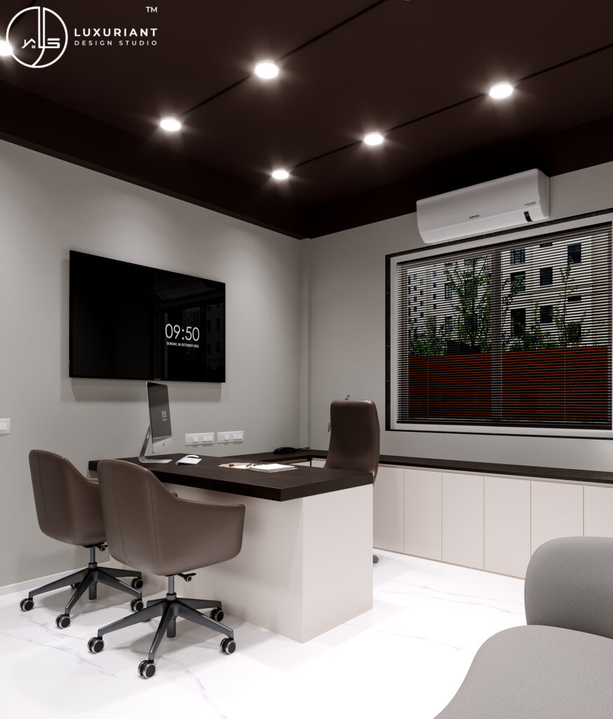 Modern Corporate Office interior Design for Chandra Udyog by Luxuriant Design Studio Pvt Ltd kolkata best and top interior designer (12)