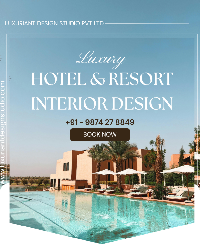HOTEL & RESORT INTERIOR DESIGN Digha Mandarmani Siliguri Darjeeling and Sikkim Luxuriant Design Studio Pvt Ltd