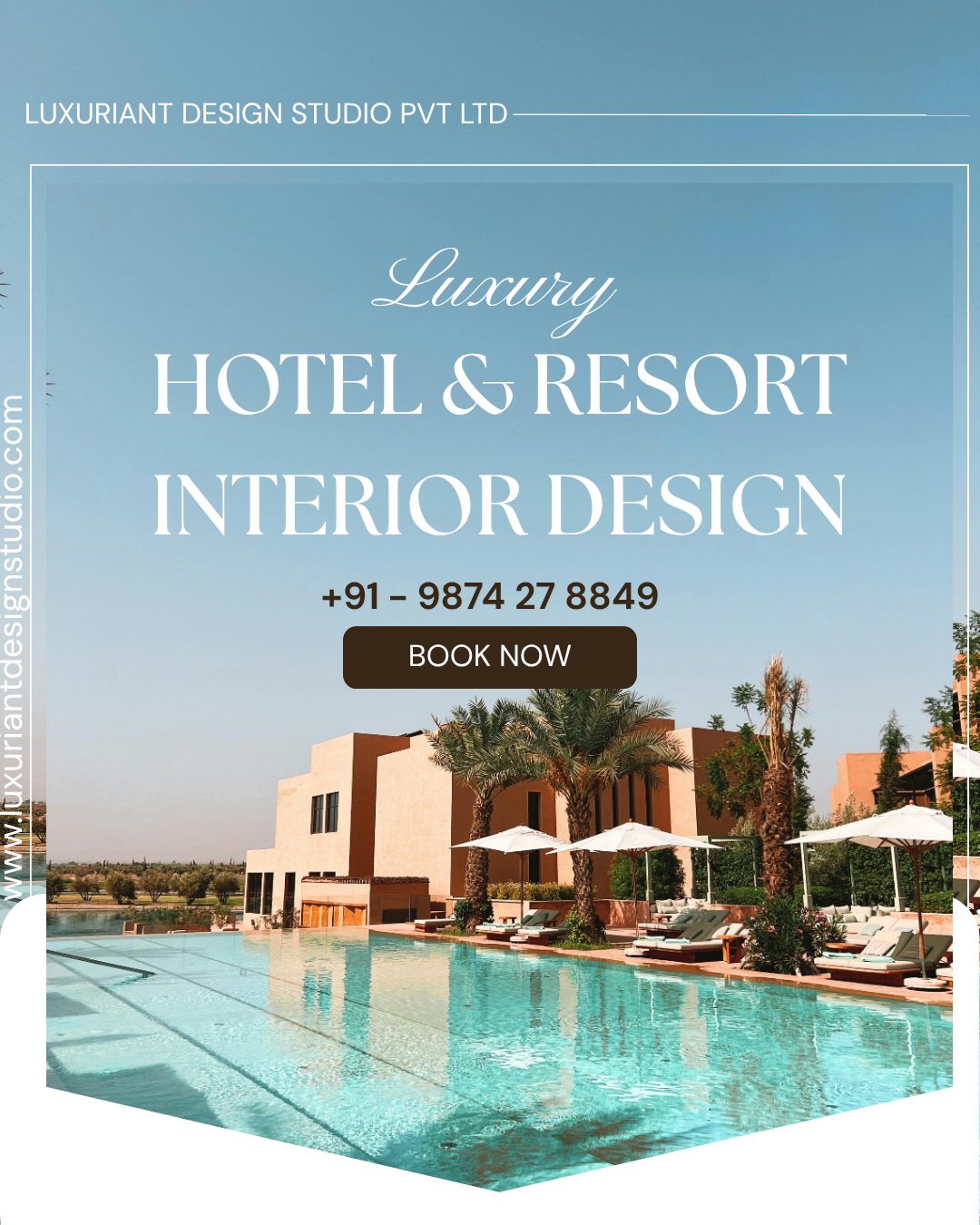 HOTEL & RESORT INTERIOR DESIGN Digha Mandarmani Siliguri Darjeeling and Sikkim Luxuriant Design Studio Pvt Ltd