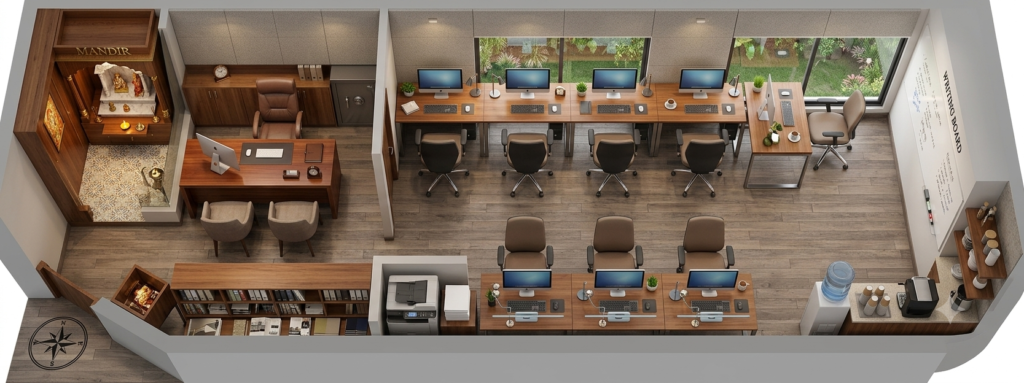 Luxuriant Design Studio Private Limited 2D Floor Plan Design 01 (6)