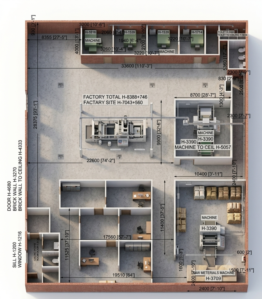 Luxuriant Design Studio Private Limited 2D Floor Plan Design 01 (7)