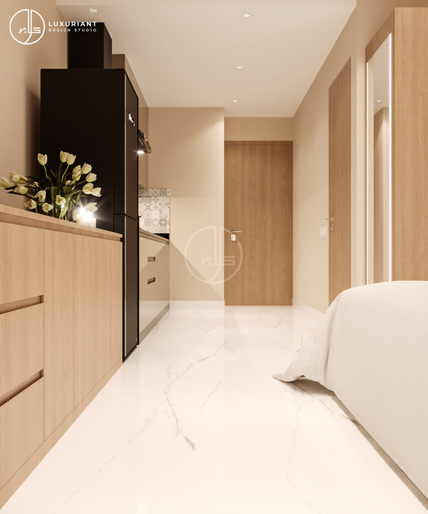 Studio Apartment Luxuriant Design studio Pvt Ltd Kolkata best interior top interior company