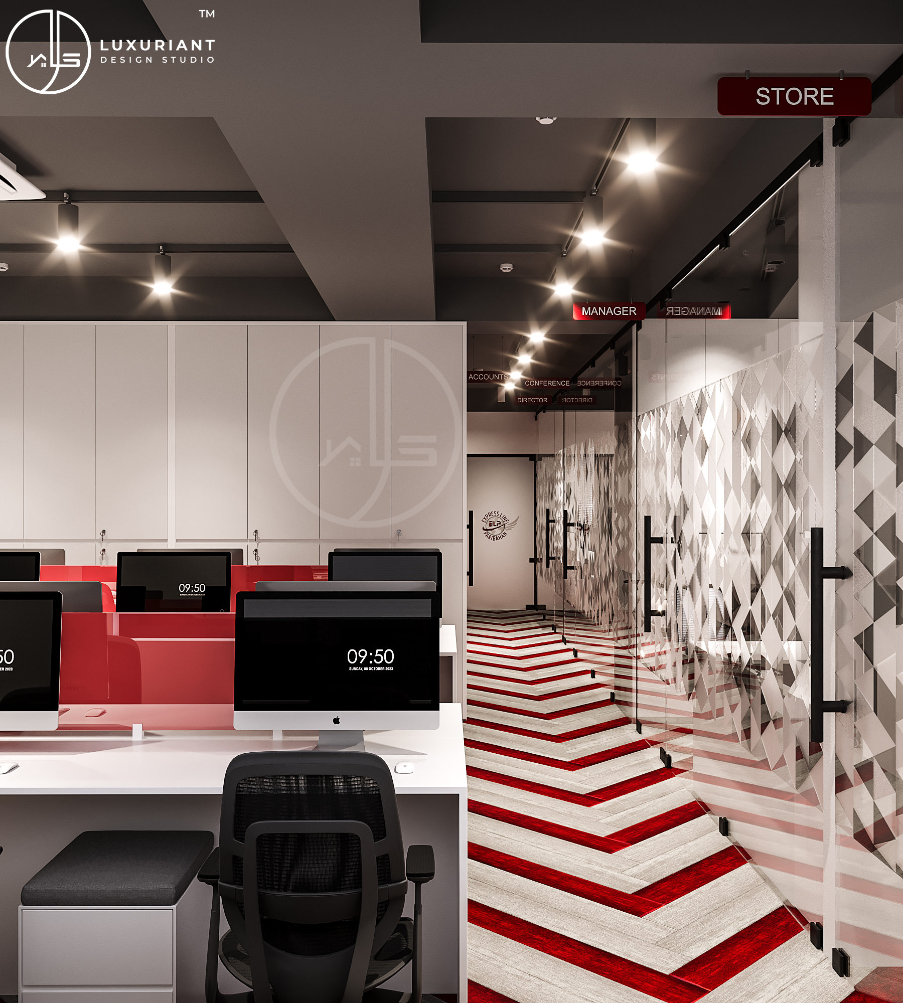 Express Line Paribahan Office Interior Design By Luxuriant Design Studio Pvt Ltd__View01