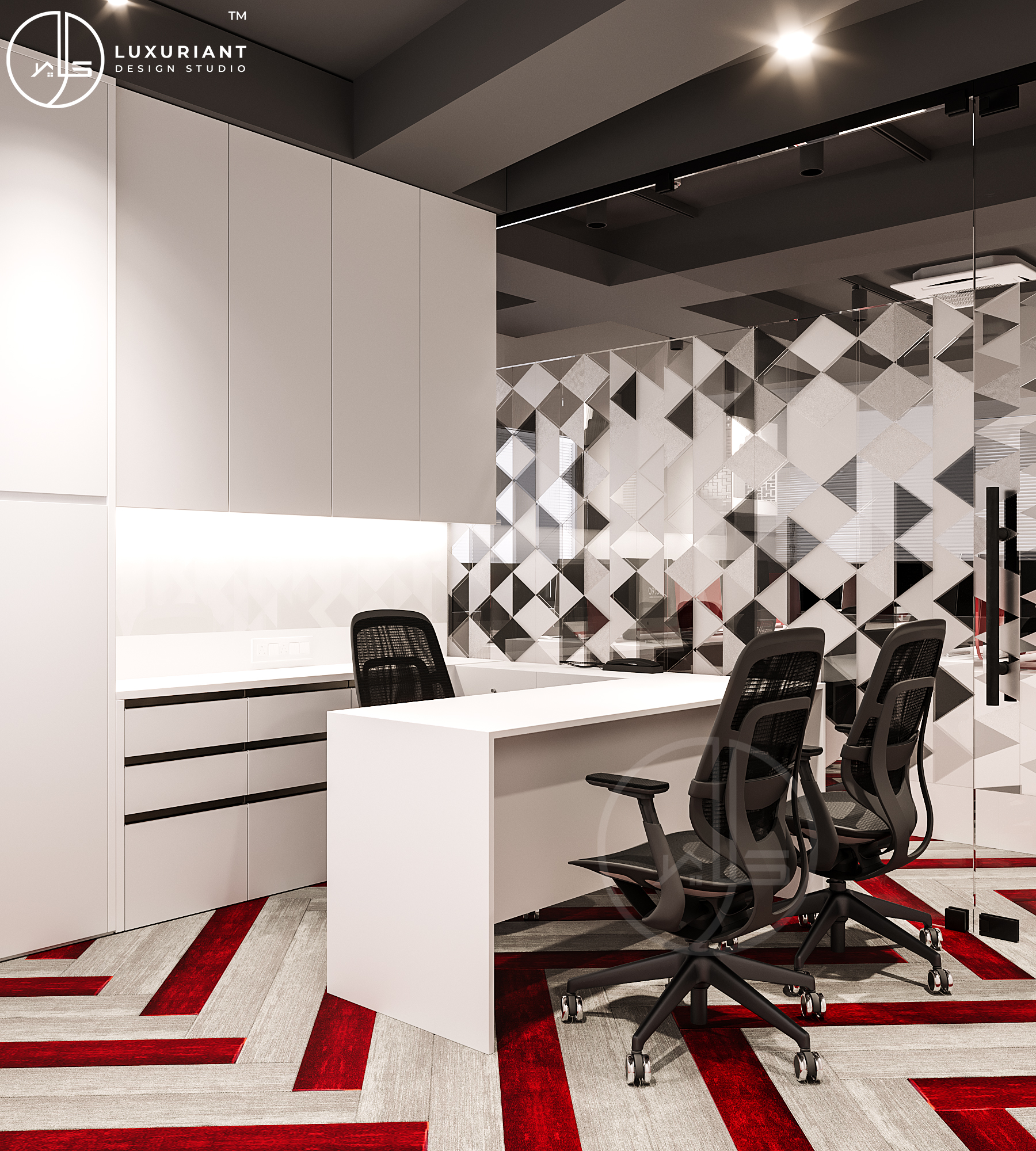 Express Line Paribahan Office Interior Design By Luxuriant Design Studio Pvt Ltd__View02