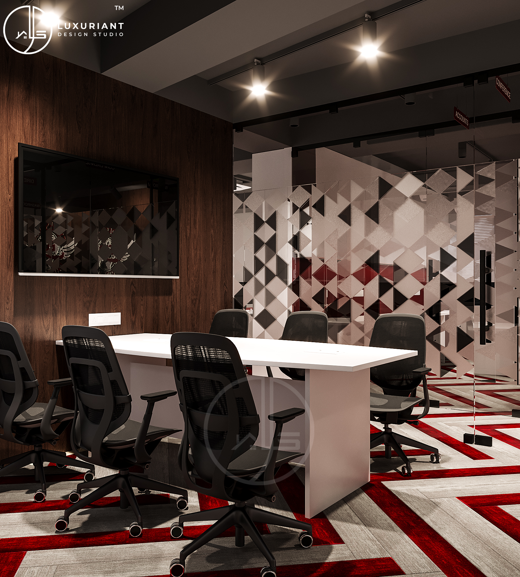 Express Line Paribahan Office Interior Design By Luxuriant Design Studio Pvt Ltd__View03