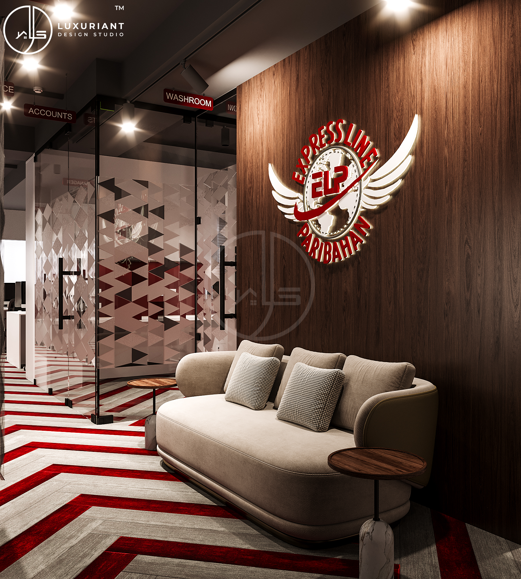 Express Line Paribahan Office Interior Design By Luxuriant Design Studio Pvt Ltd__View05